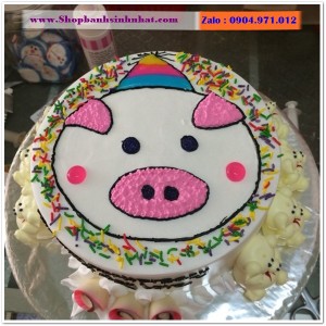 Bánh Sinh Nhật Con Heo Tuổi Hợi- Y16